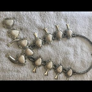 Squash blossom necklace